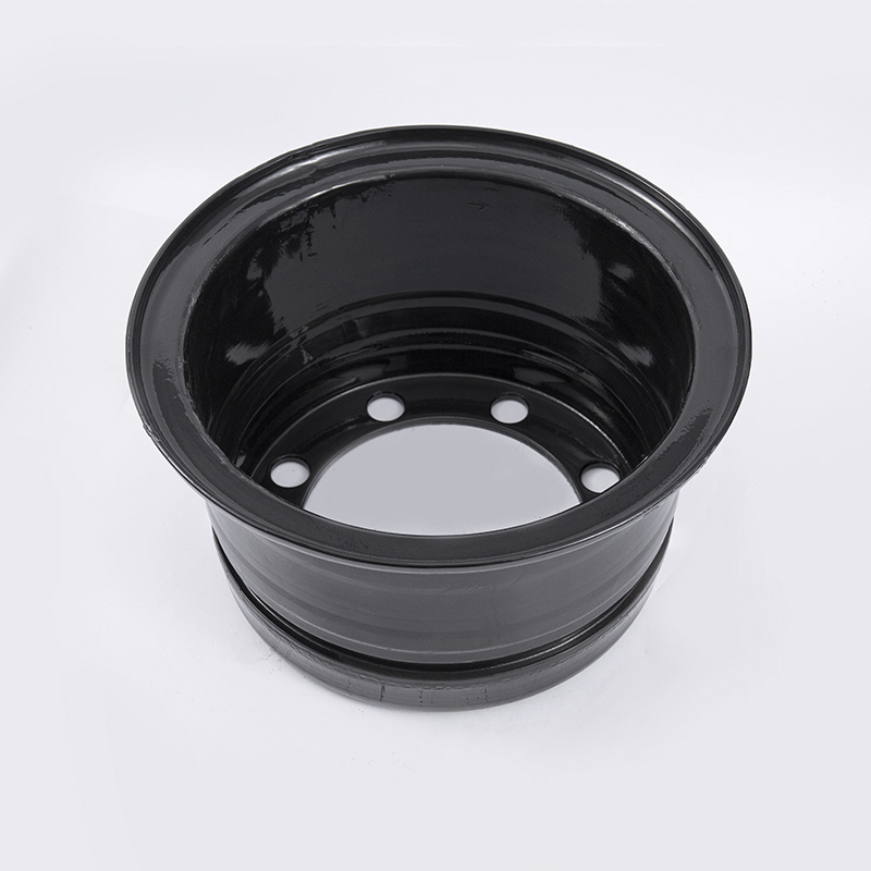 Hangzhou forklift 5-ton ante rotam solidum chalybe limbum 825-15